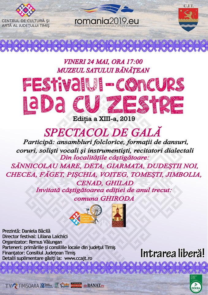 Spectacol de gală Lada cu zestre, ediția a XIII-a, 2019